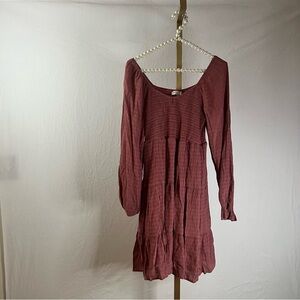 Long sleeve altars state dress